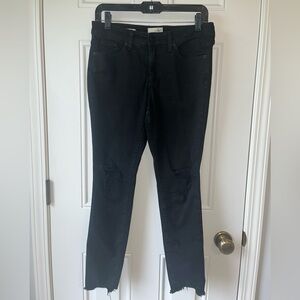 Black Mid Rise skinny jeans size 27 short Universal Thread